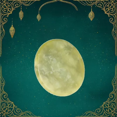 Kamenné sklíčko na lepidlo NOURI